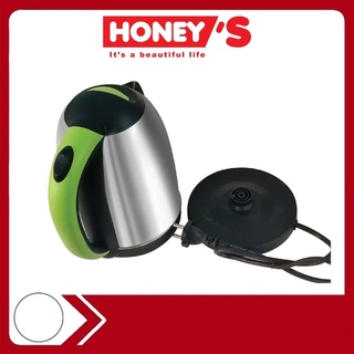 Ấm đun siêu tốc honeys -1.8l - ho-ek15s185- thân inox, tiêu chuẩn bảo vệ 2 cấp, an toàn, bền bỉ, bảo hành 12 tháng