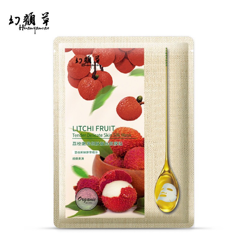 Mặt nạ giấy dưỡng trắng da cấp ẩm nước chiết xuất hoa quả HUANYANCAO nội địa Trung | BigBuy360 - bigbuy360.vn