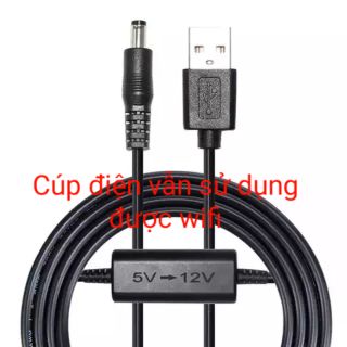 Cáp chuyển đổi 5v sang 12v