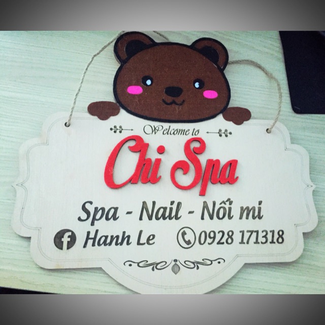 BẢNG GỖ SPA