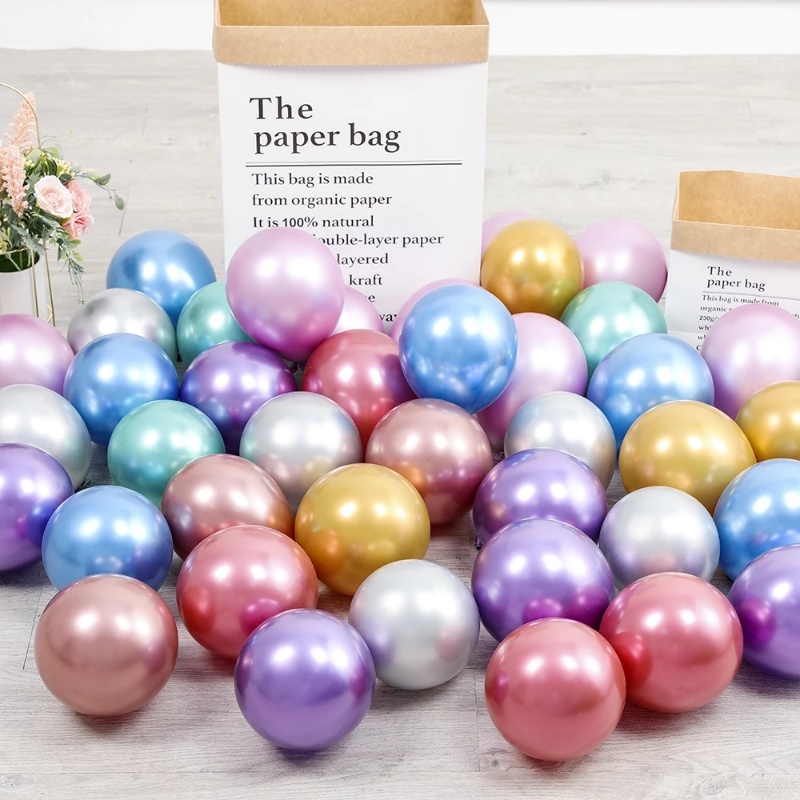 Set 5 Bong Bóng 12 &quot;Trang Trí Tiệc