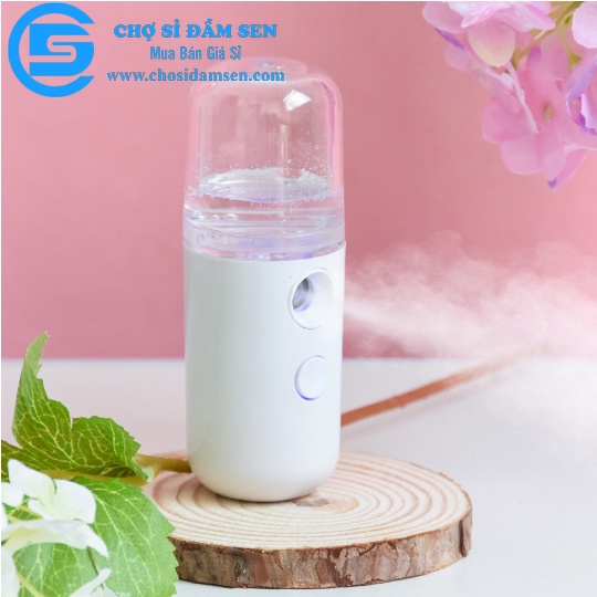 Máy Phun Sương Mặt NaNo Mini Cầm Tay Hỗ Trợ Dưỡng Da Cấp Nước, Máy Xông Hơi Tinh Dầu Tiện Dụng- G354-MPSnano