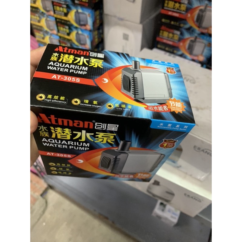 Bơm Atman 305s, 306s dùng bơm nước cho bể cá cảnh, bể thuỷ sinh