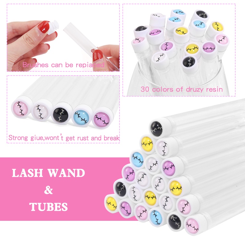70 có thể sử dụng lại lông mi có lớp mỏng khoan một bàn chải đánh răng lông mày để thay thế