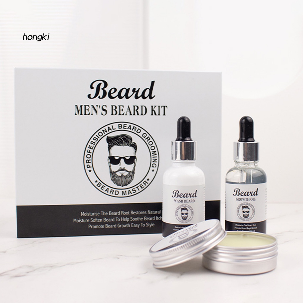 Bộ Kem Dưỡng Râu + Lotion Dưỡng Râu Thân Thiện Với Môi Trường Thoải Mái Làm Quà Sinh Nhật