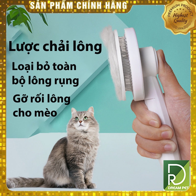 Lược chải lông chó mèo - Lược chải lông thú cưng Dreampet