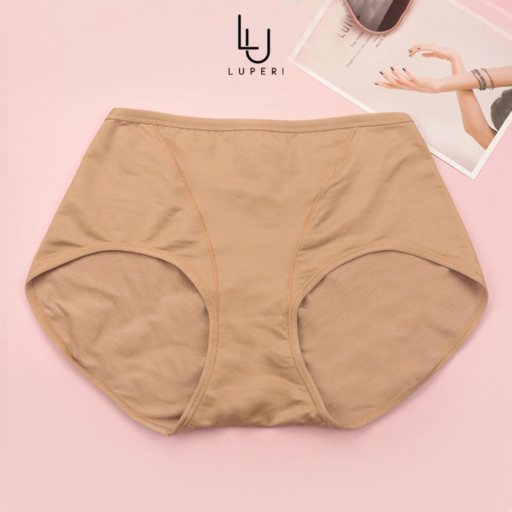 Quần Lót Nữ Cạp Cao Gen Bụng Luperi Mềm Mịn Co Giãn Không Lằn Mông Kháng Khuẩn Khử Mùi Tốt Sp108