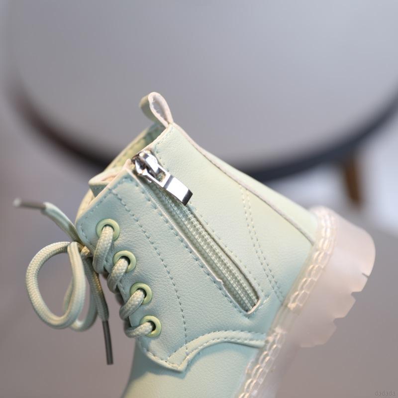 Giày Bốt Cổ Cao Thời Trang Dành Cho Bé