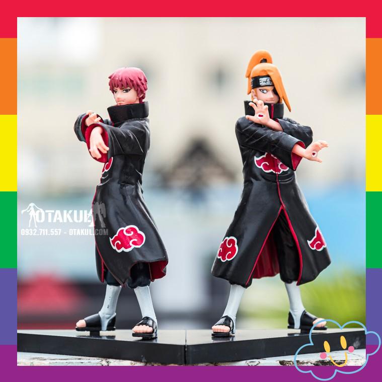 Bộ 2 Mô Hình Figure Deidara &amp; Sasori - Naruto Shippuuden (DXF Figure)