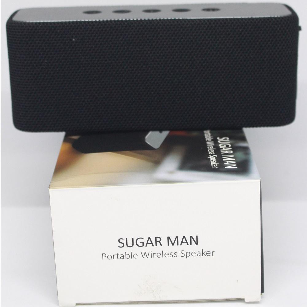 Loa bluetooth cao cấp Jonter Sugar Man - Âm thanh tuyệt vời (pin 2000mAh, công suất 10W) (Đen)