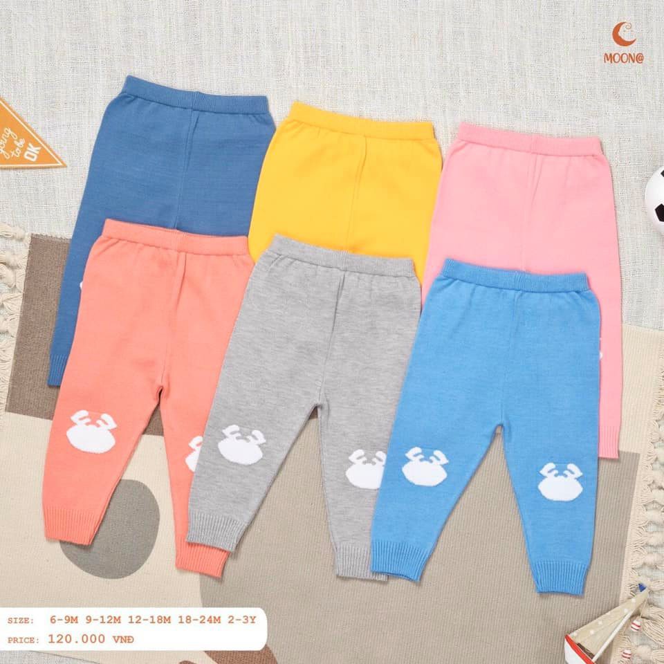 Quần len #MOON cho bé trai/gái 6m-3y