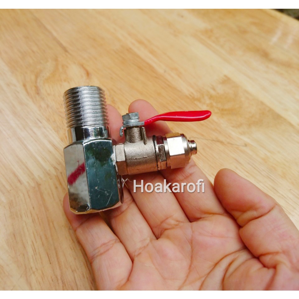 Khẩu Khóa Inox Chia Nước - Nước Cấp Dây 10, Dây 6 Máy Lọc RO, Máy Phun Sương, Máy Nước Sinh Hoạt