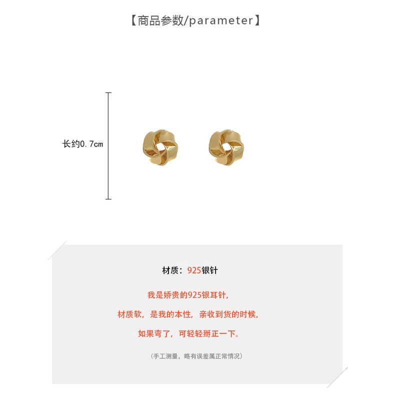 Khuyên tai nhỏ xinh đơn giản tinh tế thời trang dành cho nữ