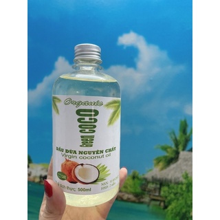 Tinh chất dầu dừa ép lạnh Vietcoco chai 500ml