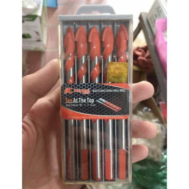 Bộ 5 mũi khoan đa năng 12mm Kapusi