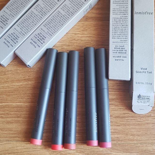 Son thỏi lì Innisfree Vivid Slimfit Tint