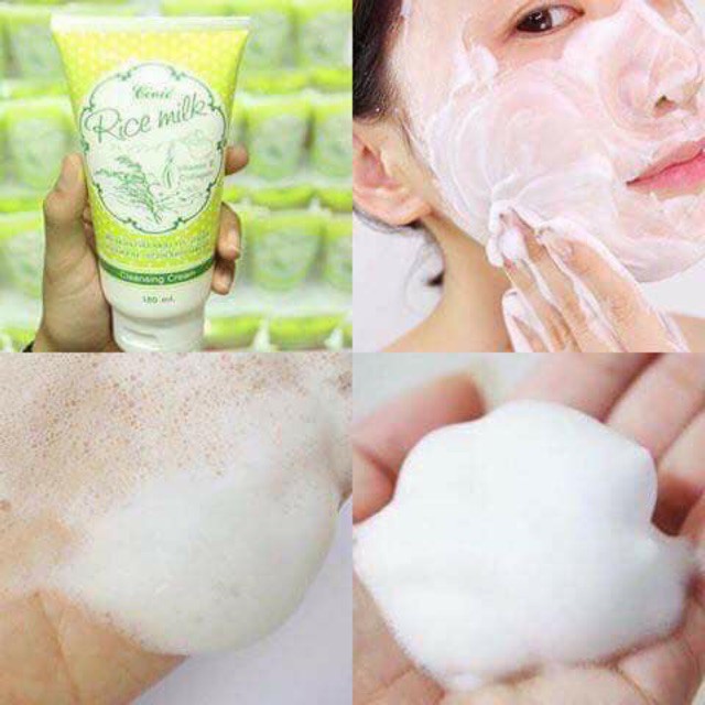 Combo 2 Tuýp Sữa Rửa Mặt Rice Milk 180ml