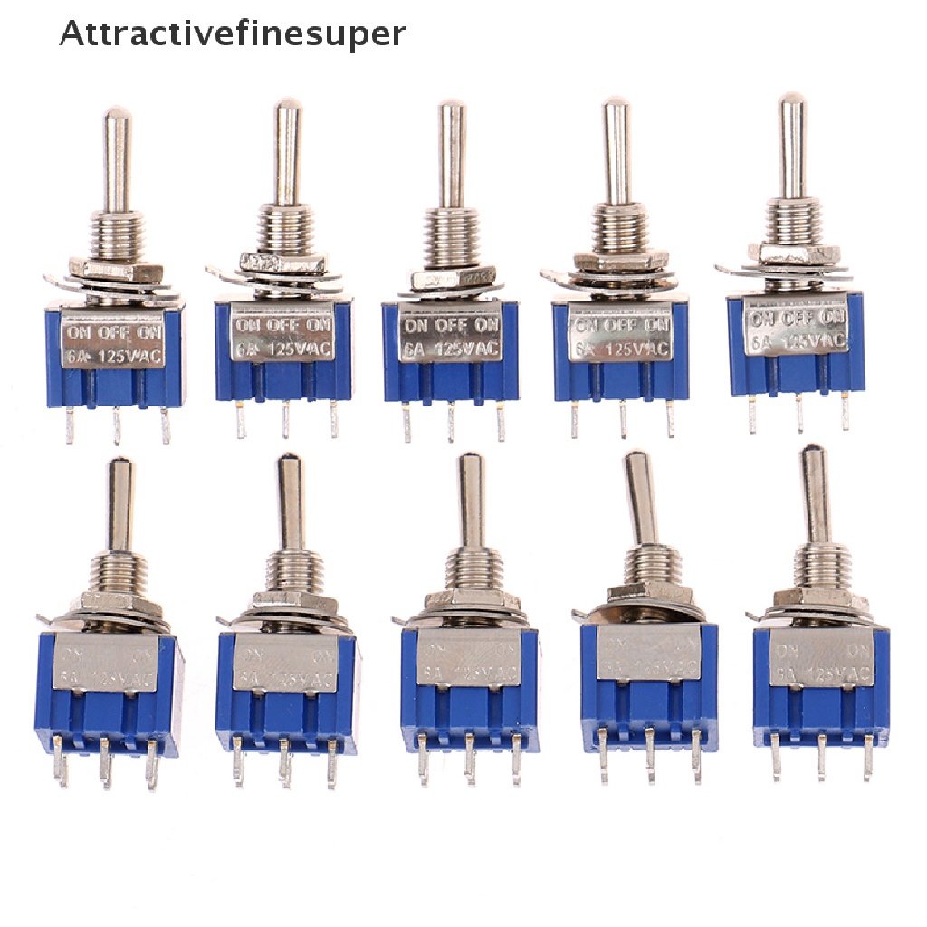 Set 5 Nút Bật / Tắt 3 / 6 Pin 2 / 3 Vị Trí MTS-102 / 103 / 202 / 203.