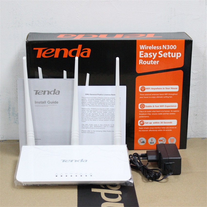 Wifi Tenda 3 dâu F3,