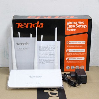Bộ Phát WiFi Tenda F3 3 Râu 300Mbps Chính Hãng Microsun Phân Phối