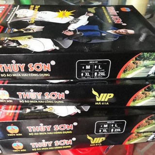 BỘ ÁO MƯA HAI CÔNG DỤNG THỦY SƠN MÃ 61A