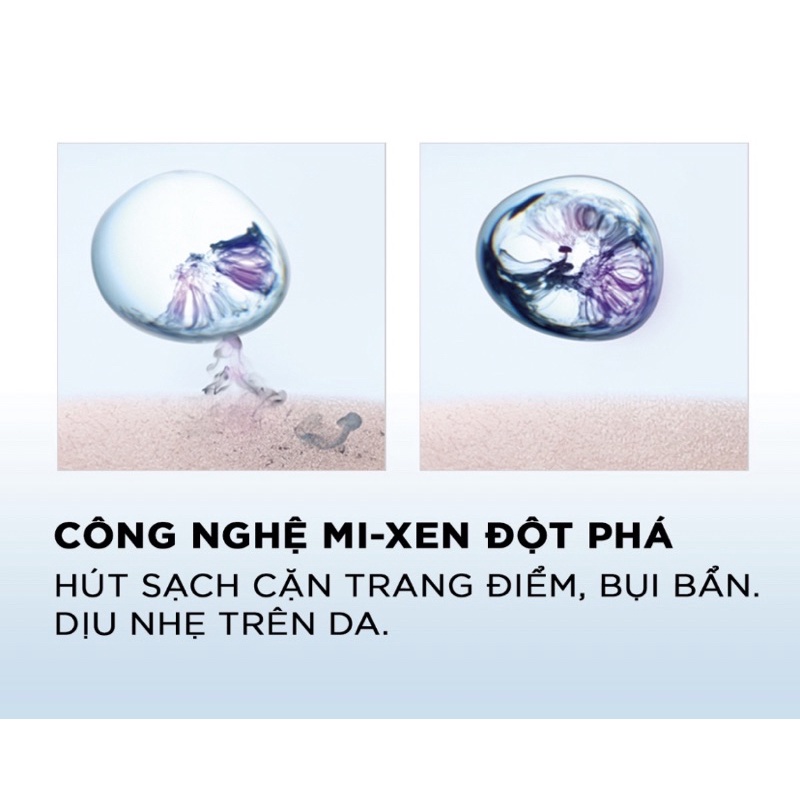 Nước Tẩy Trang L'Oréal Paris tươi mát da 400ml hút sạch bụi mịn dịu nhẹ