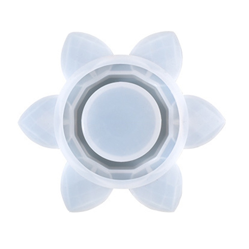 Khuôn Làm Đèn Trà Hình Hoa Sen Bằng Nhựa Resin Không Độc Hại Trang Trí Nhà Cửa / Sự Kiện Năm Mới