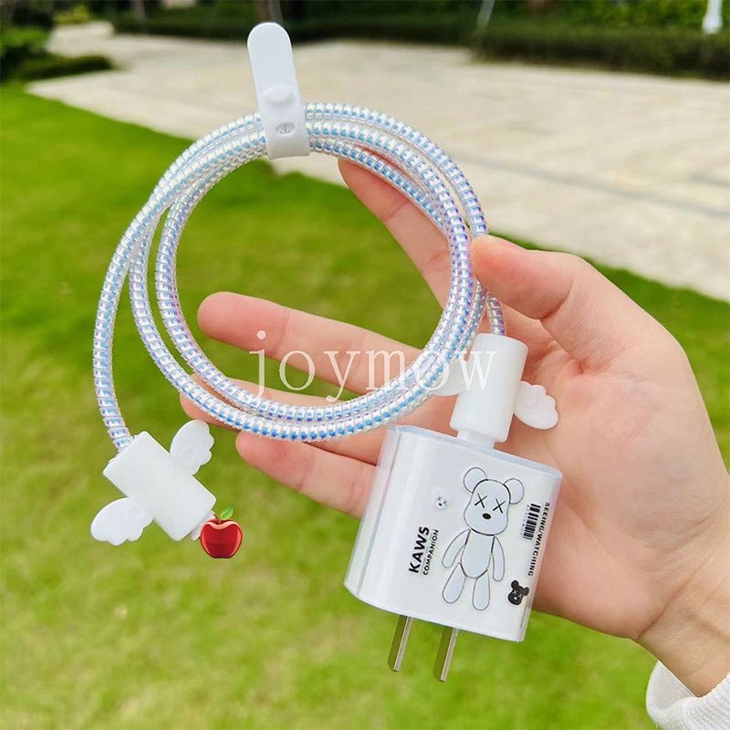 Đầu Bảo Vệ Cáp Sạc Hình Hoạt Hình Đáng Yêu IP 20W USB-C