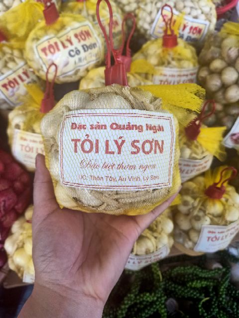 500gr Tỏi Lý Sơn chính gốc loại nhiều tép Tỏi Ngon Nhất Việt Nam