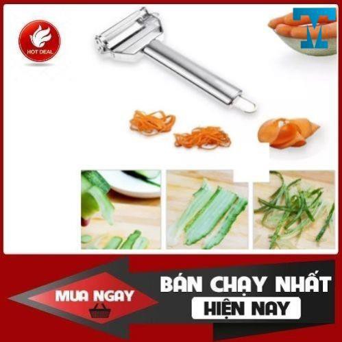 Nạo sợi rau củ cầm tay 3 in 1 inox 304 - Đa dạng, nhiều công dụng như gọt rau củ quả, bào nhỏ cà rốt