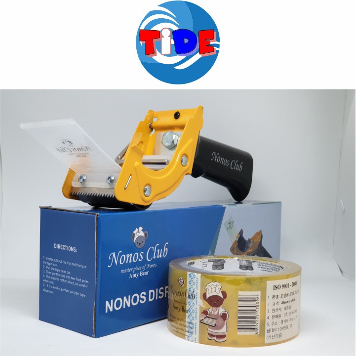 Cắt băng dính Hàn Quốc – Nonos Club – Dụng cụ cắt băng dính cầm tay nhập khẩu Hàn Quốc – Tape Cutter