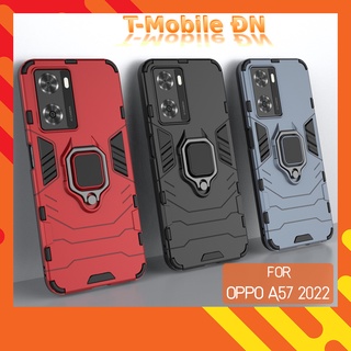 Ốp lưng Oppo A52 A53 A54 A55 A57 A16 A36 A76 A74 A92 A93 A94 A95 4G 5G iron man chống sốc kèm nhẫn iring