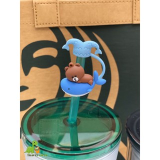 🌼Combo ống hút 27cm + Nút Đậy ống siêu Kute