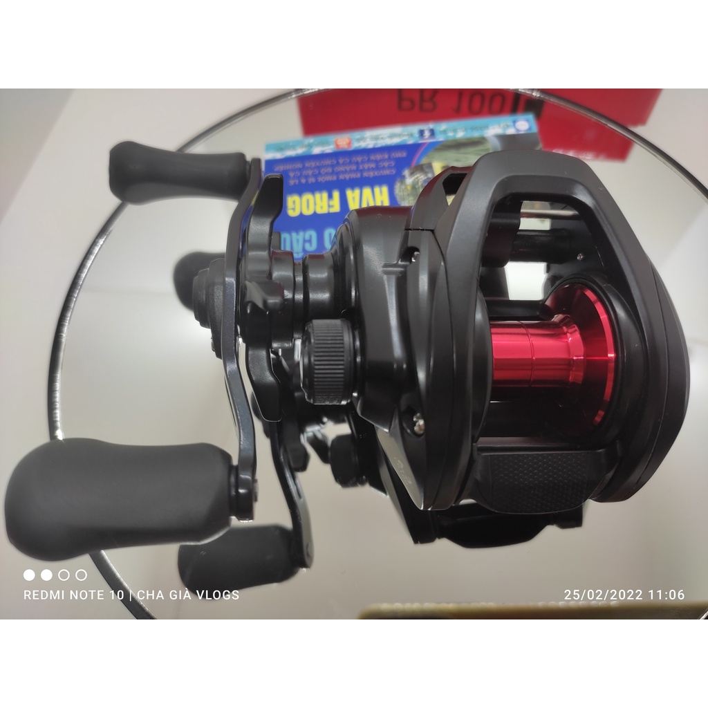 MÁY NGANG DAIWA PR 100L{ HÀNG CHÍNH HÃNG} TẶNG KÈM MỒI MỀM CHA GIÀ VLOGS