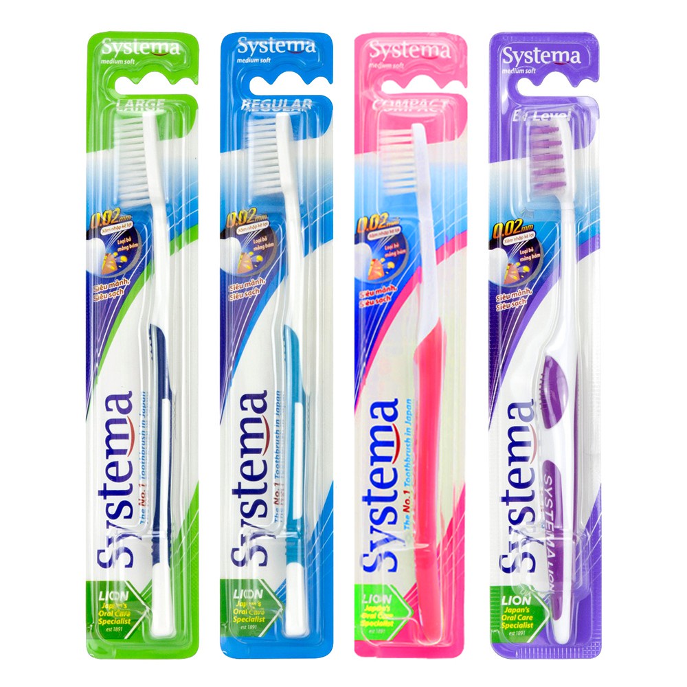 Bàn chải đánh răng Systema Số 1 Nhật Bản