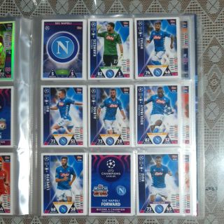 Thẻ Match Attax Champion League 18/19