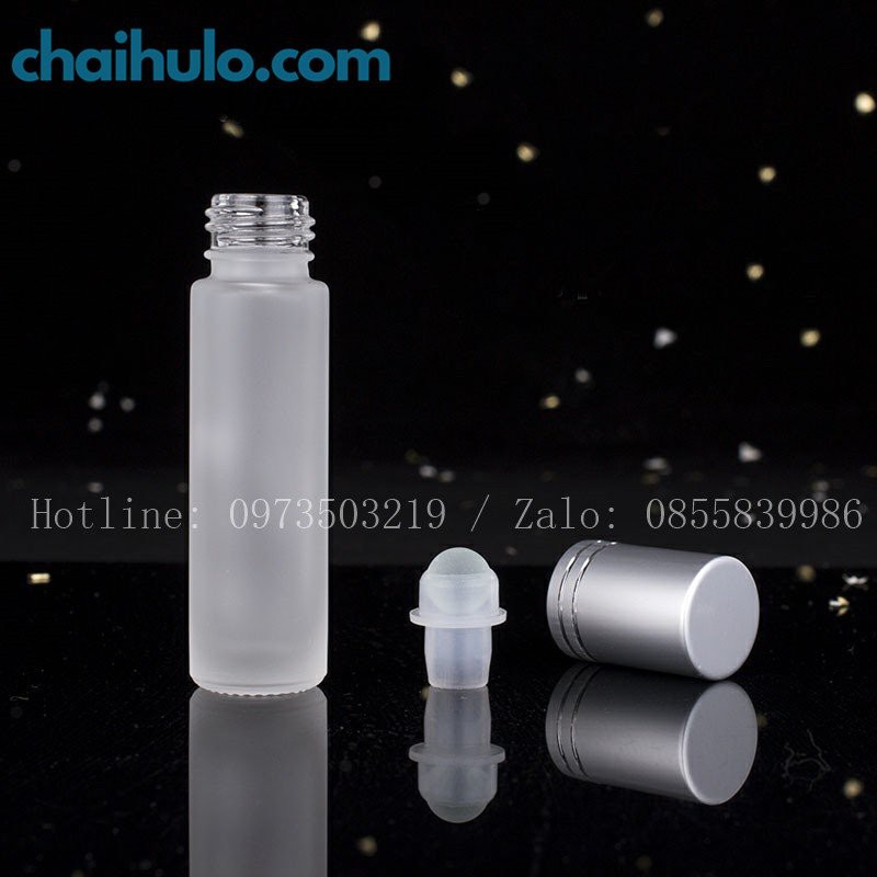 Chai Đầu Bi Lăn Thủy Tinh 10ml