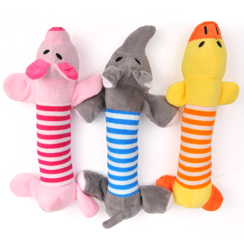 Đồ Chơi Nhồi Bông Phát Ra Tiếng Kêu Cho Thú Cưng| Giúp Bé Thư Giãn - Laila Petshop