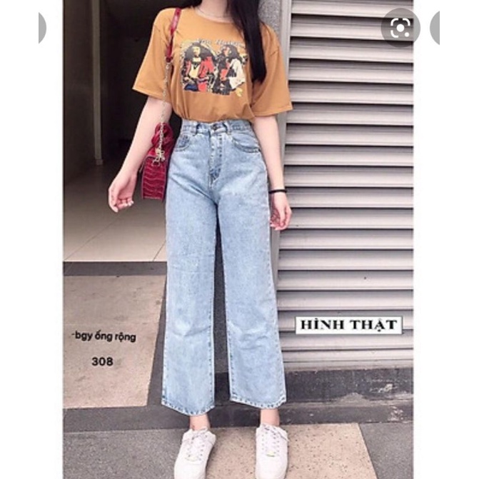quần jean baggy xuông 2hand quãng châu siêu phẩm