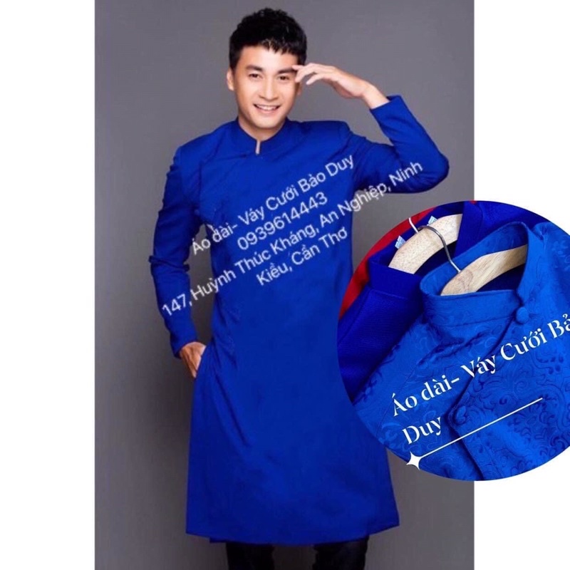 áo dài nam big size siêu to ngực 130