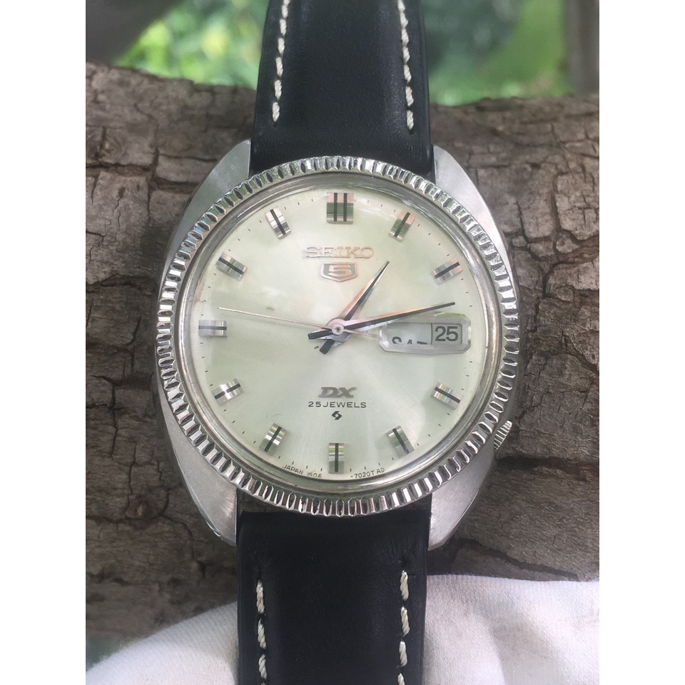 Đồng hồ nam SEIKO 5 DX - 25 jewels của Nhật Bản
