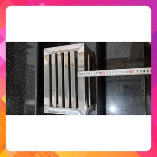 ghế inox ngồi sàn nước vuông