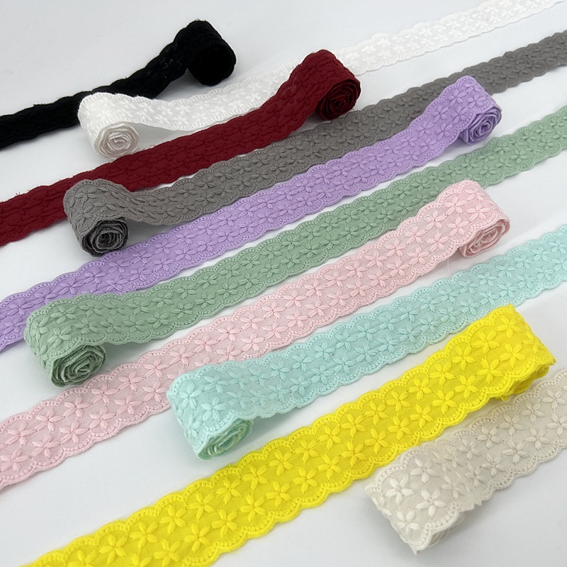 Vải Ren 3cm Phụ Kiện Cho Đầm Công Chúa Lolita Đáng Yêu 1 Yard Elle
