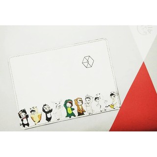 Ví bọc hộ chiếu (passport) hình chibi EXO - mã EXO00009 có in theo yêu cầu