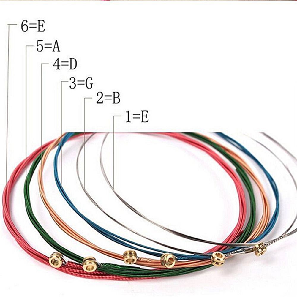 CLEVER Colorful Professional Guitar Strings