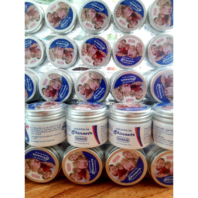 ✅ KEM DƯỠNG DA SKINAVIR  HASAN 45G
