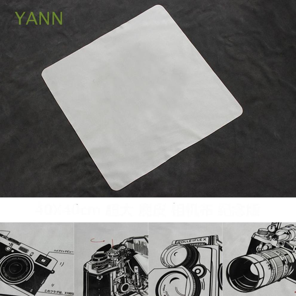 Khăn Lau Màn Hình, Ống Kính Cao Cấp Đa Năng Màu Trắng, VảI Mịn, Không Để Lại Bụi, Chống Trầy Xước Kính, Xóa Dấu Vân Tay