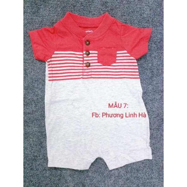 Bộ body đùi Carter's, TU xuất mĩ