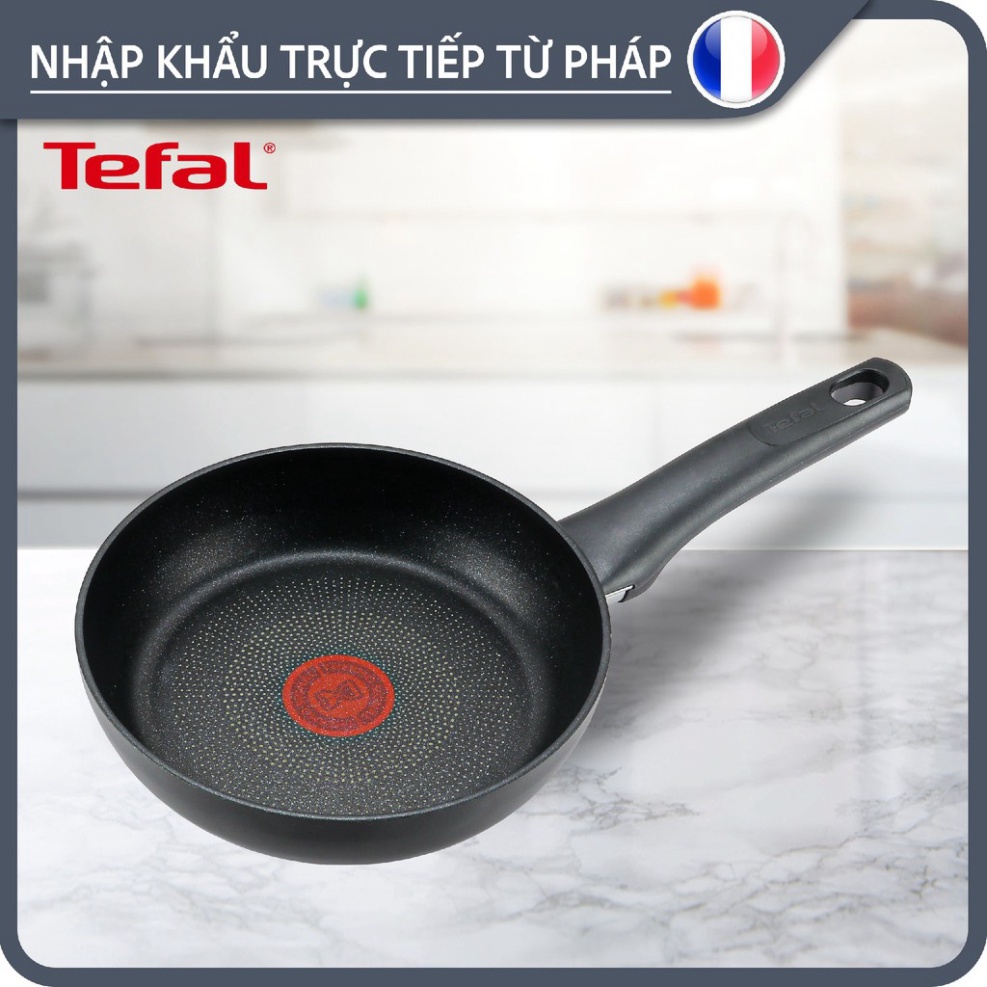 Tefal - Chảo Titanium chống dính cao cấp, tương thích mọi loại bếp, size 20,21,22 - hàng nhập khẩu Pháp