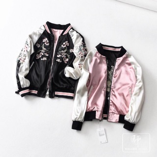 Áo bomber 2 mặt hàng xuất xịn đẹp